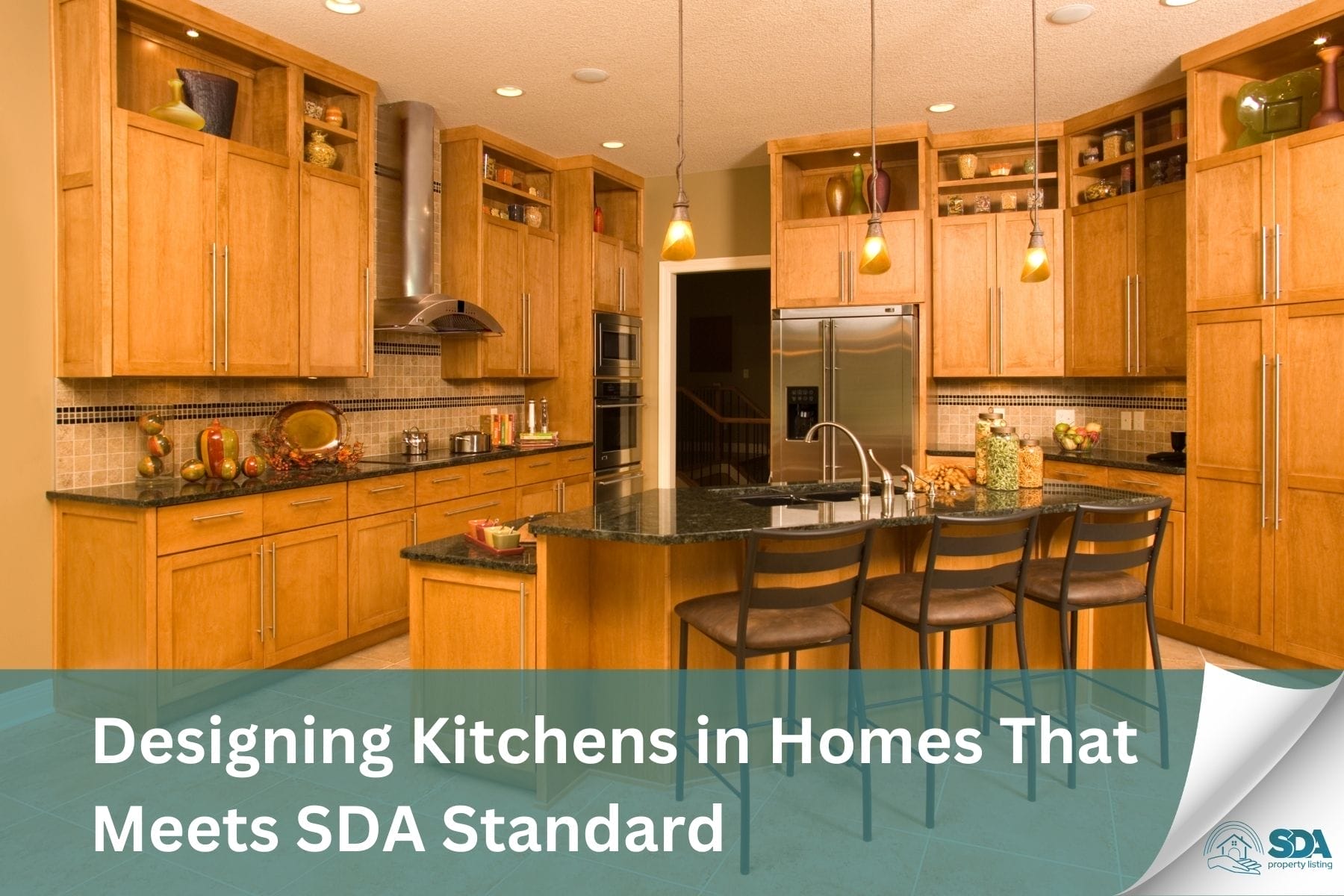 Designing Kitchens in Homes That Meets SDA Standard